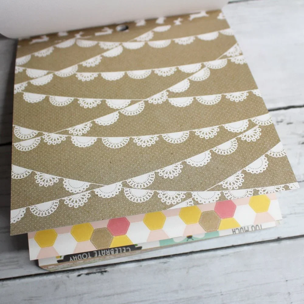 Pebbles Scrapbook Cardstock Paper Pad 6